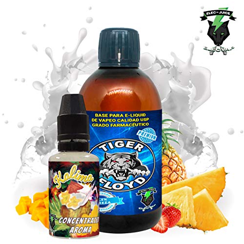 Kit Alquimia Vapeo | Kalima Aroma Concentrado + Base Vapeo - 70VG/30PG - 100 ml | Sin Nicotina: 0mg | Para Vaper Cigarrillo Electronico | Sabor Flavour