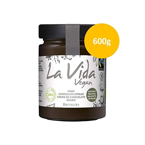 LA VIDA VE Crema Chocolate NEG.Vegan V.Vegan 600G, Estándar, Único