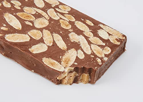 Lacasa - Turron Chocolate con almendra, 250 g