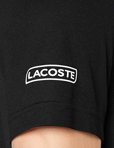 Lacoste Dh2053 Polo, Negro/Blanco Cosmic-Blanc, L para Hombre