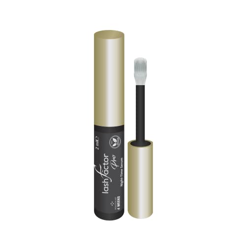 Lashfactor Pro, producto que acelera el crecimiento de las pestañas en tan sólo 4 semanas con una fuerza triple, probado por un dermatólogo y un oftalmólogo, 2ml