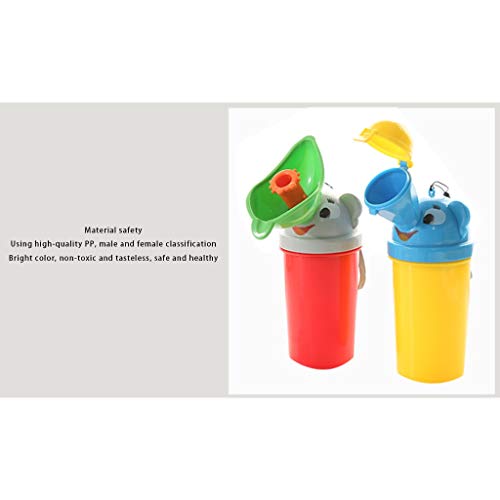 LDGS&TTW Urinal para niños Portátil Carpintería Urinal Bebé Femenino Bebé Niño Urine Cubo Noche Noche Pot Bebé Hogar (Color : A)