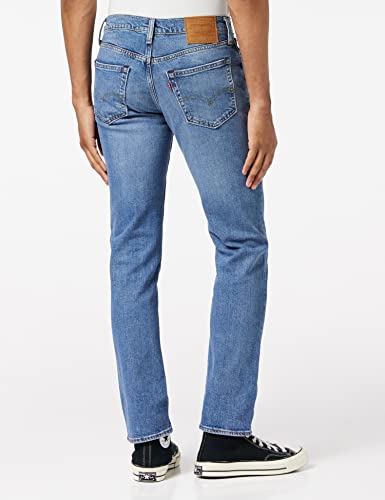 Levi's 511 Slim Jeans, Med Indigo-Worn IN, 32W / 32L para Hombre