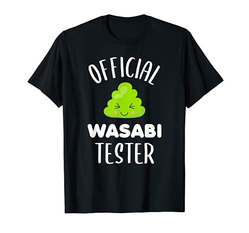 Lindo Sushi Amante Kawaii Anime Picante Comida Japonesa Wasabi Camiseta