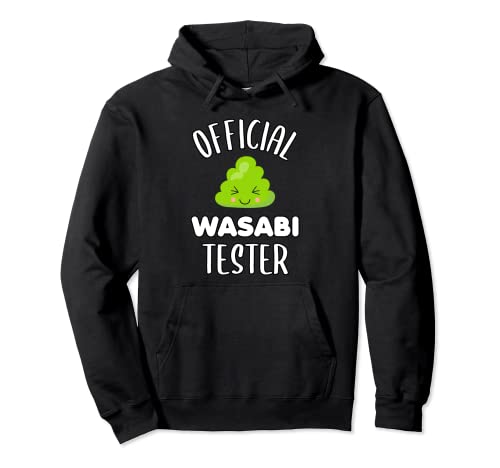 Lindo Sushi Amante Kawaii Anime Picante Comida Japonesa Wasabi Sudadera con Capucha