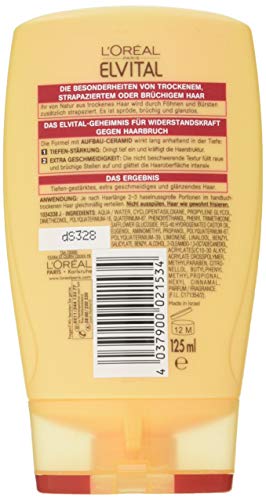 L'Oréal Paris Elvive revitalizante instantáneo, anti-rotura del cabello, tratamiento del cabello, 125ml