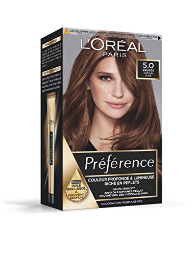 L'Oréal Paris Préférence Coloration Permanente 5.0 Bruges Châtain Clair