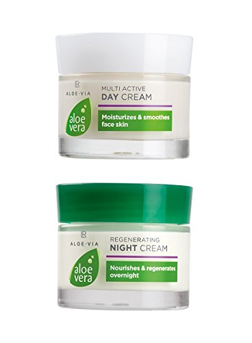 LR Aloe Vera. Crema de día 50 ml y Crema de noche 50 ml