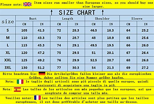 Men Shirt Round Neck Slim Fit Personality Print Men Shirt Spring Autumn Fashion Casual Men Long Sleeve Shirt Comfortable Breathable Men Linen Shirt A-1 S