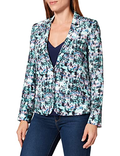 Mexx Chaqueta de Traje, Multicolor (Abstract Printed 300199), 38 (Talla del Fabricante: 36) para Mujer