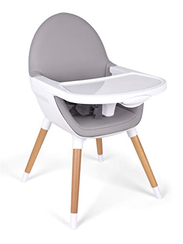 mibebestore - Trona de bebés 2 en 1, convertible en sillita (Regalo: Babero personalizado,nombre bordado)