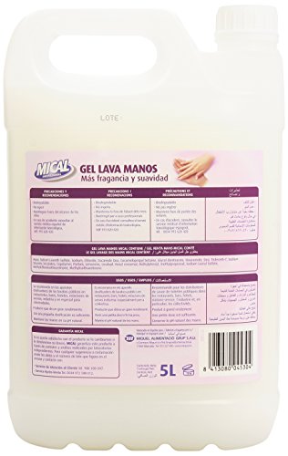 Mical Profesional - Gel lava manos - pH neutro - 5 l