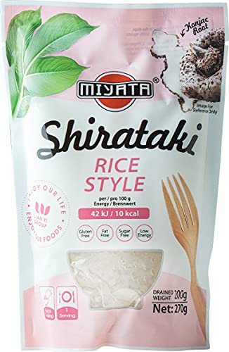 Miyata Shirataki, Arroz De Harina De Konjac 270 g, 1 unidad