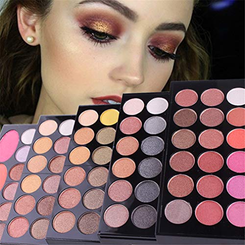 MKNZONE 142 Colores Paleta De Sombras De Ojos - Profesionales Ultra Pigmentado Paleta Maquillaje Natural y Perdurable