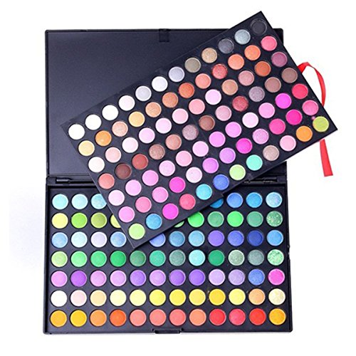 MKNZONE 168 Colores Paleta De Sombras De Ojos - Profesionales Ultra Pigmentado Paleta Maquillaje Natural y Perdurable