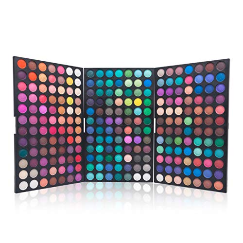 MKNZONE 252 Colores Paleta De Sombras De Ojos - Profesionales Ultra Pigmentado Paleta Maquillaje Natural y Perdurable