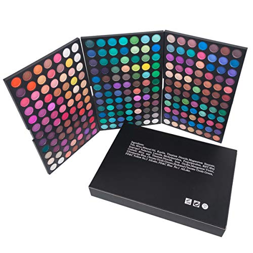 MKNZONE 252 Colores Paleta De Sombras De Ojos - Profesionales Ultra Pigmentado Paleta Maquillaje Natural y Perdurable