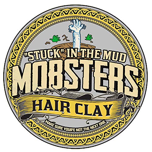 Mobsters Pomada para el pelo de base acuosa, fijación fuerte, acabado mate, cera para el pelo deluxe, uso en peluquerías, lata grande de 150 g edición especial