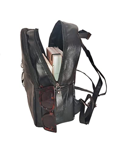 Mochila para Mujer, Mochila Antirrobo, Minimochila Mujer, Mochila Plegable, Casual, Negro, Impermeable, Backpack Señora, Niña Adolescente Escolar, Viajes, Bolso Informal Multifuncional, Regalo Mujer