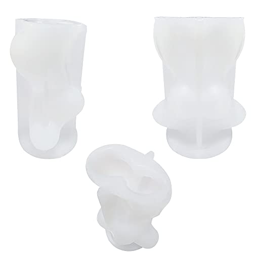 Modelo 3D Moldes de resina corporal Torso femenino Vela de silicona Molde para hacer jabón Moldes de fundición de epoxi Molde Decoración artesanal de arcilla （Completo)