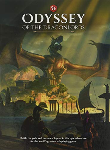 Modiphius Entertainment Odyssey of The Dragonlords Role Playing Game Book (MUH051946)