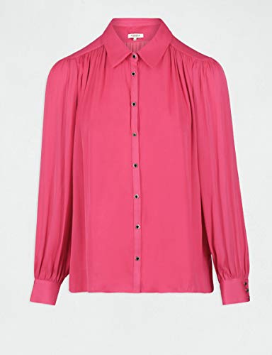 Morgan Camisa fluida Chalala Camiseta, Bonbon, 42/Alto para Mujer