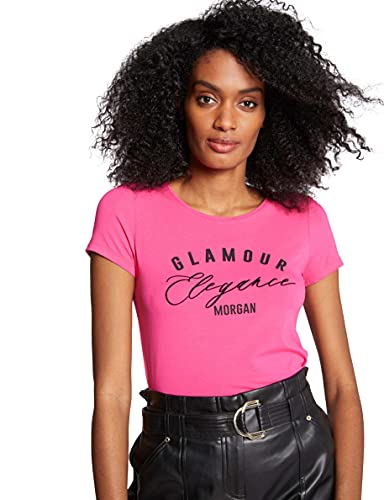 Morgan Tshirt DPINK Camiseta, Bonbon, TM para Mujer