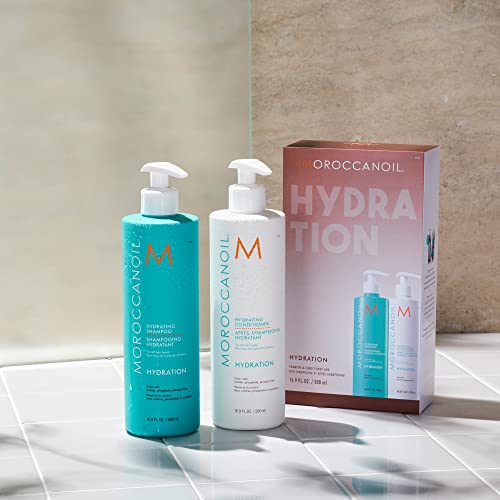 Moroccanoil Set de champú y acondicionador Hidrantante, medio litro