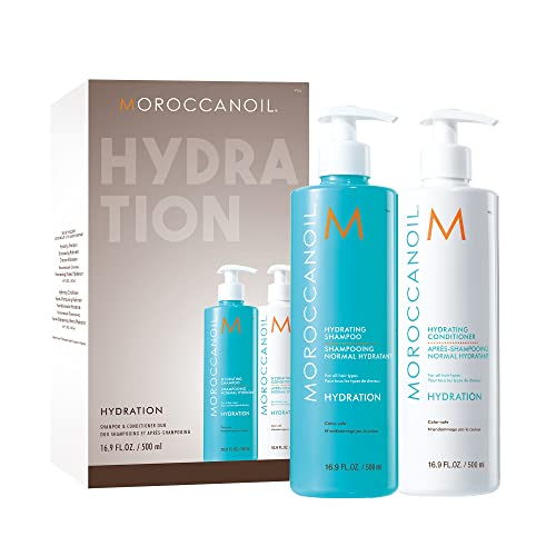 Moroccanoil Set de champú y acondicionador Hidrantante, medio litro