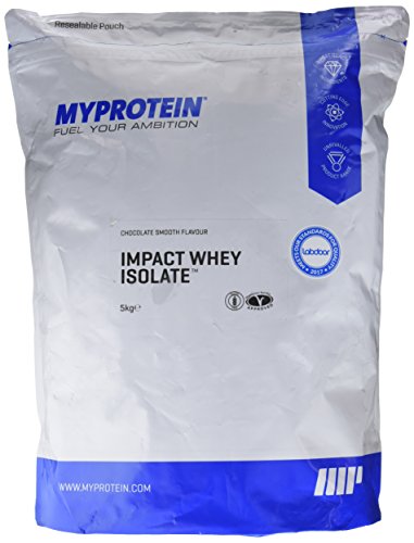 MyProtein Impact Whey Isolate Proteína de Suero, Sabor Chocolate Suave - 5000 gr