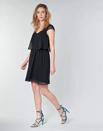 Naf Naf New Joey Vestido, Negro (Noir 625), 40 para Mujer