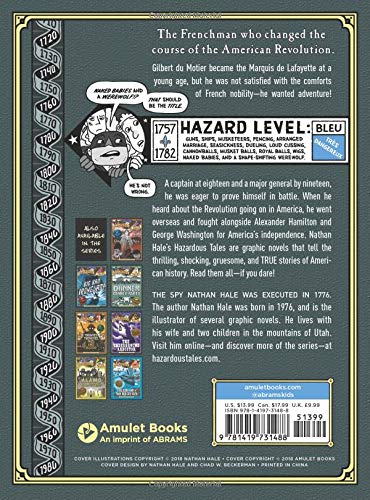 NATHAN HALES HAZARDOUS TALES HC 08 LAFAYETTE: A Revolutionary War Tale