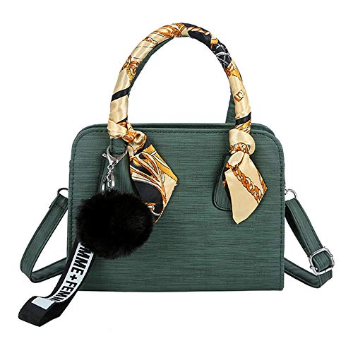 N/C FGXY Bolso Hombro Bandolera Piel Para Mujer, PU Piel Bolso De Hombro Mujers Del Trabajo, Moda Bolsos De Mano, Best Bolsos De Mujer perfecto Para Trabajo, Diario Vida, Navidad y Fiesta Ect (verde)