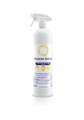 NEUTRAL ODORS - Eliminador de Olores de Mascotas (suelos, alfombras, cajas de arena, etc.) - 750ml