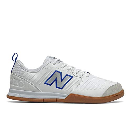 New Balance Audazo Command Indoor, Zapatillas de Futsal Hombre, Blanco, 44 EU