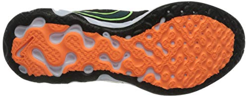 Nike Renew Ride 2, Zapatillas para Correr Hombre, Black Lime Glow Dk Teal Green White Atomic Orange, 45 EU