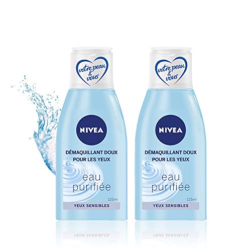 Nivea Desmaquillante suave ojos 125 ml – juego de 2