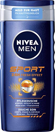 Nivea Men - Gel de ducha deportivo, 250 ml