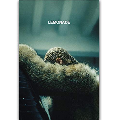 NOVELOVE Imagen de Arte de Pared Beyonce Lemonade Visual Album Tour Music Singer Carteles Imprimir Lienzo Pintura sin Marco 50 * 70 cm