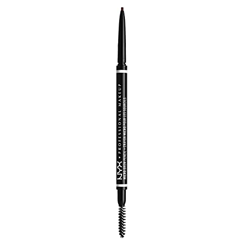 NYX Professional Makeup Kit Dúo Brow Essentials Micro Brow Pencil & Control Freak Clear Brow Gel, Tono: Espresso