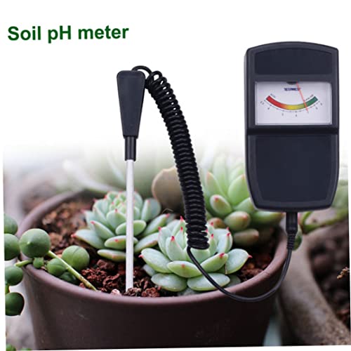 Obelunrp TESTADOR DE Suelo 2 EN 1 Metro DE MUJERA DE Suelo Y TESTADOR DE Niveles DE PH Misa por PORTILIZADOR PORTILIZADO PORTILIZADO DE FERTILIZADOR DE PH ACIDIDAD PH Nivel Acidity ALCALININ