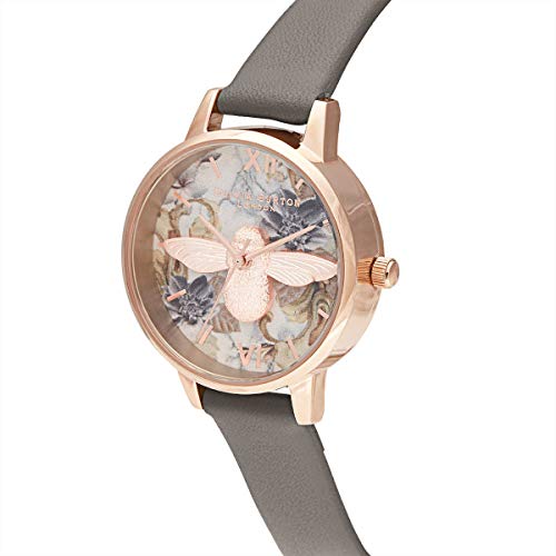 Olivia Burton Reloj Analógico para Mujer de Cuarzo OB16CS19