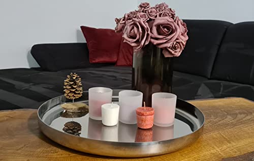 ONE GOODLIFE | Juego de regalo de velas aromáticas – Juego de velas como regalo | 10 unidades de velas de cera de estearina – Color negro | velas aromáticas para Navidad o para aromaterapia | (opio)