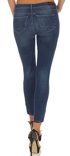 Only Onlkendell Reg SK ANK JNS Cre178067 Noos Vaqueros Skinny, Gris (Medium Blue Denim Medium Blue Denim), W28/L32 para Mujer