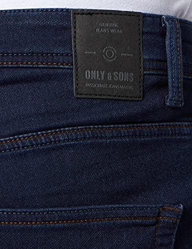 Only & Sons Onsloom Jog D Blue PK 0493 Noos Jeans, Azul Denim, 31W x 32L para Hombre