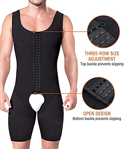 Ovnshery Faja Reductora Hombre de Fitness Faja Compresion Ropa Interior para Abdomen Cintura Body Shaper