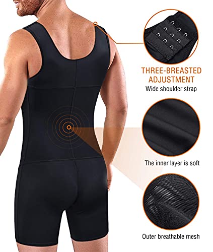 Ovnshery Faja Reductora Hombre de Fitness Faja Compresion Ropa Interior para Abdomen Cintura Body Shaper