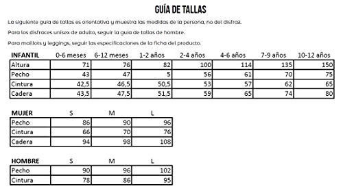 Partilandia Disfraz Mono Rojo Cremallera Infantil Halloween Carnaval (10-12 años)