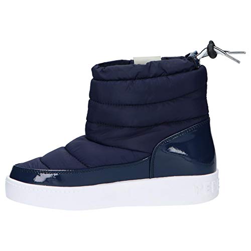 Pepe Jeans London Brixton Girl Nylon, Botas de Nieve Niñas, Azul (Navy 595), 35 EU