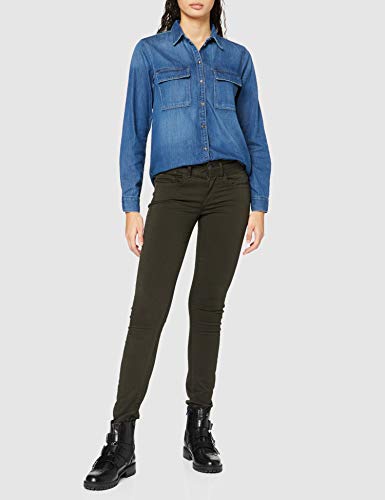 Pepe Jeans Nina Blusa, Azul (Denim GF8), X-Small para Mujer